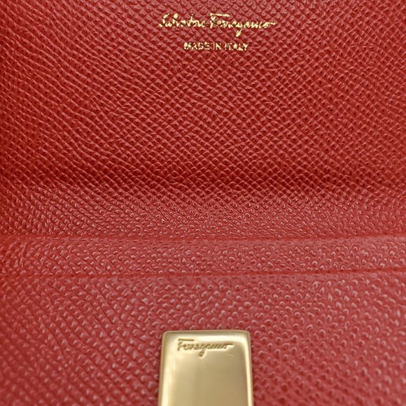 Salvatore Ferragamo | Bags | Salvatore Ferragamo Small Leather Card ...